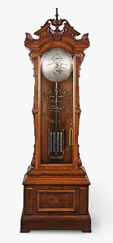 E. Howard & Co. No. 61 Regulator standing astromomical regulator clock