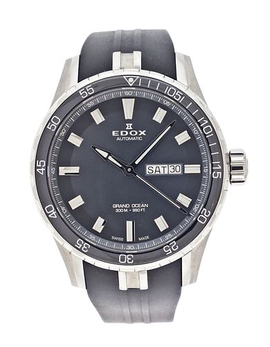 An Edox ref. 88002 Grand Ocean divers wrist watch