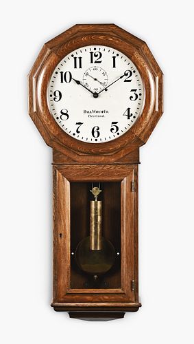 Chelsea Clock Co. for Webb C. Ball hanging clock