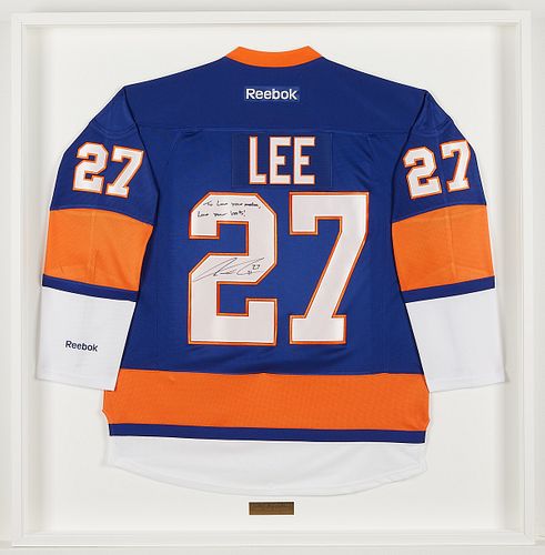 Anders Lee Signed New York Islanders Jersey