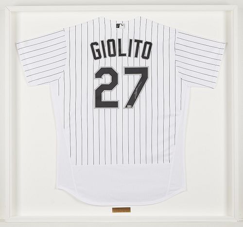 Chicago White Sox Jersey Signed Lucas Giolito for sale at auction from 13th  October to 31st October