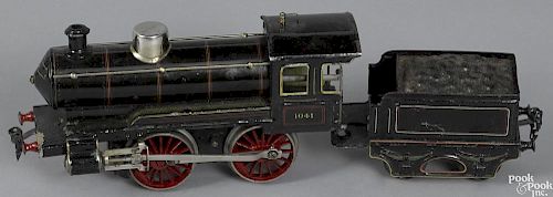 Marklin 1041 Gauge I Windcutter train engine and tender