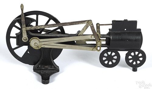 Central Scientific Co. demonstration model of a locomotive engine piston, 8'' h., 15'' l.