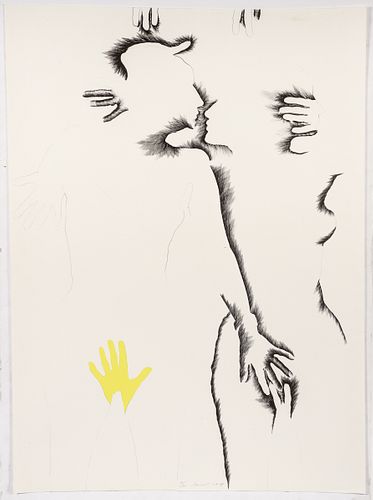 Marisol 1978 signed lithograph Untitled, No. 1