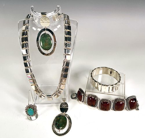 MODERN MEXICAN STERLING JEWELRY