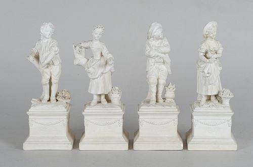 Italian Pottery, The Four Seasons