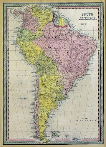 South American from New Universal Atlas