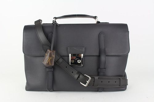  LOUIS VUITTON 21FW OMBRE CHARCOAL LEATHER CARTABLE 