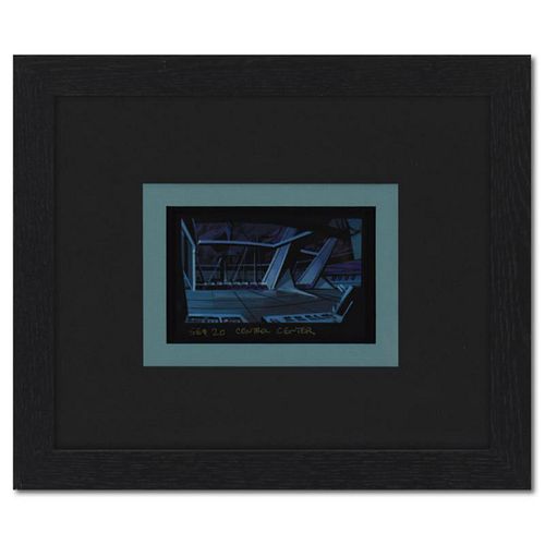 Marvel Comics, "Seq 20 Control Center" Framed Original Story Board Production Painting with Letter of Authenticity.