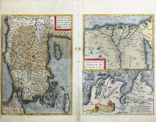 Ortelius, Map of Egypt