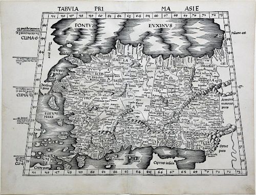 Ptolemy, 1513, Asia Minor