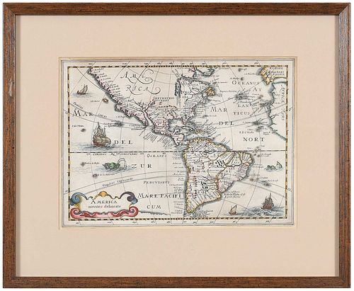 Cloppenburg - Map of North and South America