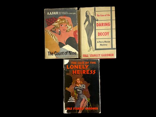 Group of 3 Erle Stanley Gardner Hardcovers