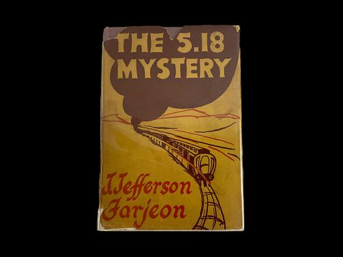 J. Jefferson Farjeon "The 5.18 Mystery" 1929