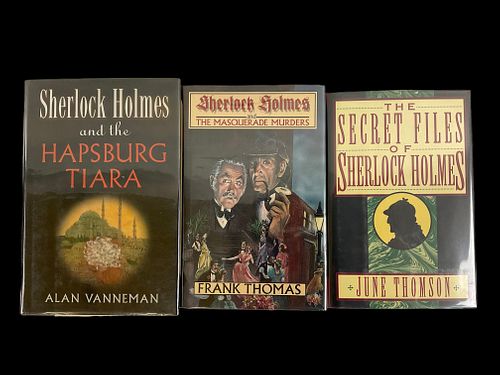 Group of 3 Sherlock Holmes Pastiche Otto Penzler Books