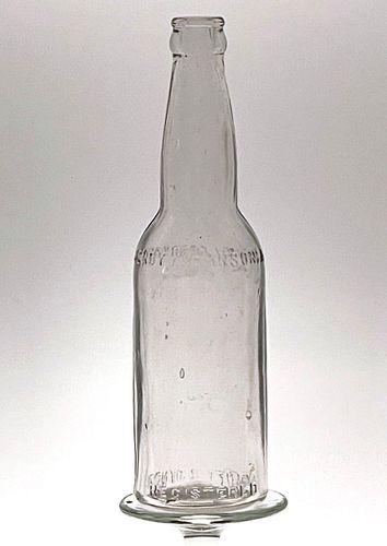 1906 Derby & Ansonia Brewery Beer 12oz Embossed Bottle Derby Connecticut
