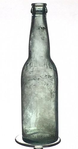 1915 Joseph Stoeckle Beer 12oz Embossed Bottle Wilmington Delaware