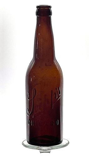 1911 Siepp&#39;s Chicago 12oz Embossed Bottle Chicago Illinois