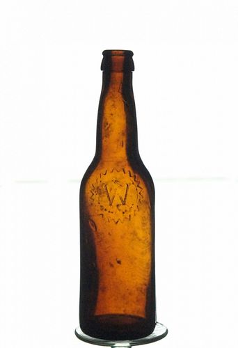 1904 Geo. Wiedemann Brewing Co. Beer No Ref. Embossed Bottle Newport Kentucky