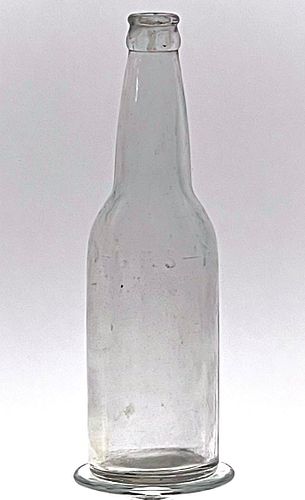 1917 Gottlieb-Bauernschmidt-Straus Beer 12oz Embossed Bottle Baltimore Maryland