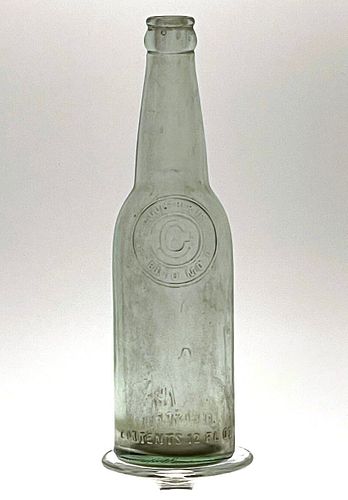 1910 Gunther&#39;s Beer 12oz Embossed Bottle Baltimore Maryland