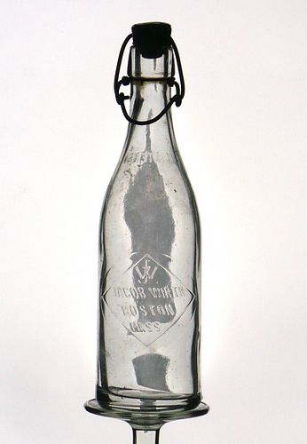 1898 Jacob Wirth (Embossed Bottler) Beer Embossed Bottle Boston Massachusetts