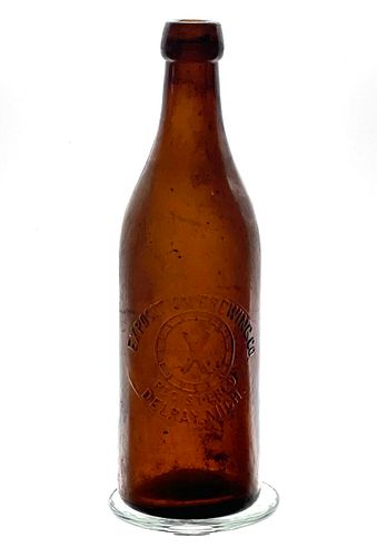 1893 Exposition Brewing Co. Beer 12oz Embossed Bottle Detroit Michigan