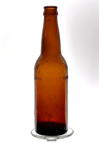 1910 Furniture City Brewing Co. Beer 12oz Embossed Bottle Grand Rapids Michigan