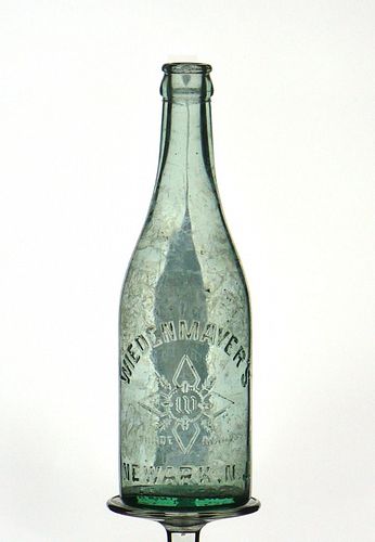 1900 Wiedenmayer’s Beer 12oz Embossed Bottle Newark New Jersey