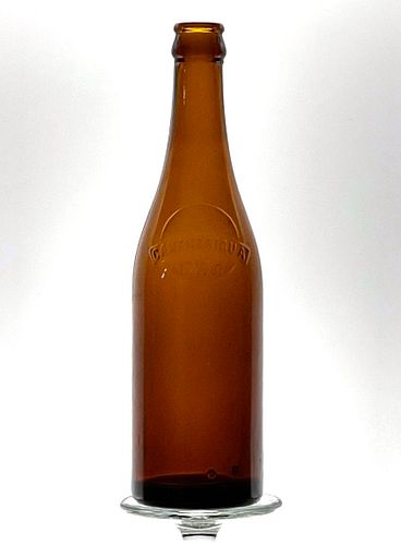 1905 J & A McKechnie Canandaigua Beer 12½oz Embossed Bottle Canandaigua New York