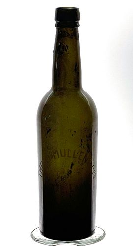 1898 Thomas McMullen Co. (Probably Bass Ale) Beer 12oz Embossed Bottle New York New York
