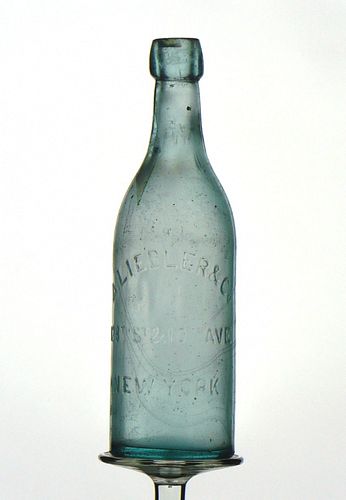 1898 Anton Liebler (Yuengling Embossed Bottler) Beer 12oz Embossed Bottle New York New York