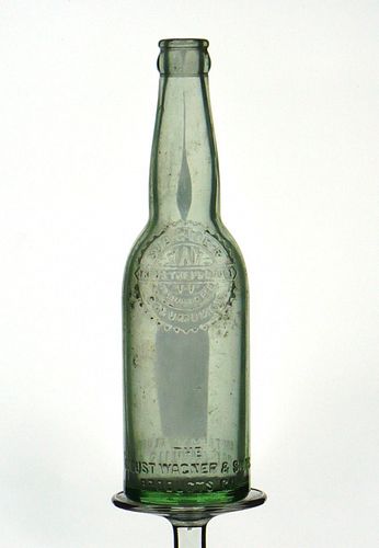 1910 August Wagner & Sons Products Co. Inc. Beer 12oz Embossed Bottle Columbus Ohio