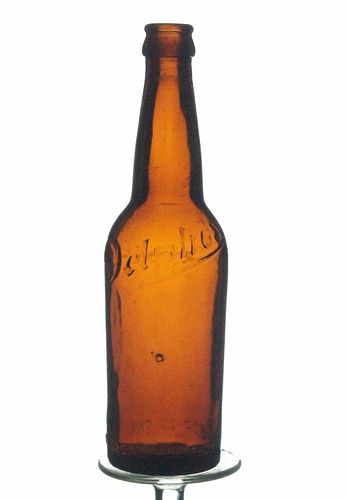 1906 Steinle-Delphos Co. Beer 12oz Embossed Bottle Delphos Ohio