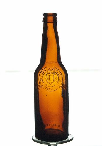 1910 Lima Brewing Company Beer 12oz Embossed Bottle Lima Ohio
