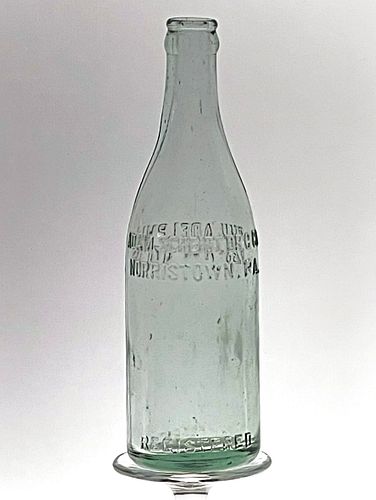 1913 Adam Scheidt Brewery Beer 12oz Embossed Bottle Norristown Pennsylvania