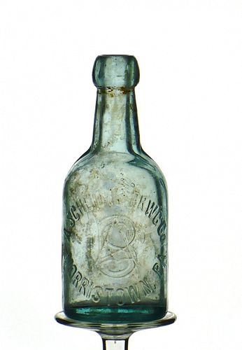 1880 Adam Scheidt Brewing Co. Beer Embossed Bottle Norristown Pennsylvania