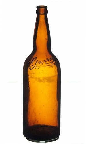 1939 Wm. Gerst Brewing Company Inc. Beer 32oz One Quart Embossed Bottle Nashville Tennessee