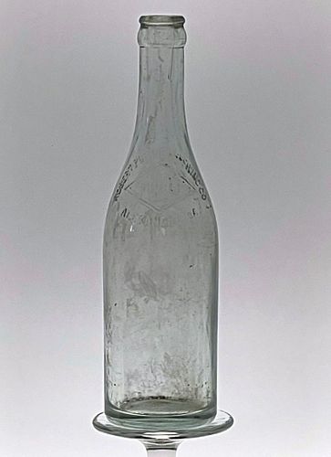 1914 Portner Brewing Co. Tivoli Beer 12oz Embossed Bottle Alexandria Virginia