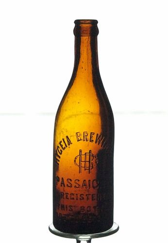 1901 Robert Portner Brewing Co. Tivoli Brewery Beer 12oz Embossed Bottle Alexandria Virginia