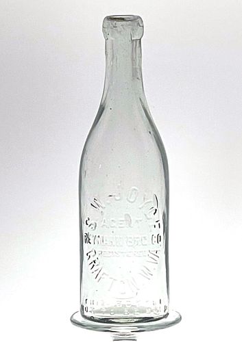1900 S. W. Joyce Reymann Beer 12oz Embossed Bottle Grafton West Virginia