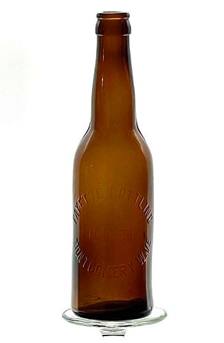 1912 Fayette Bottling & Ice Co. Beer 12oz Embossed Bottle Montgomery West Virginia
