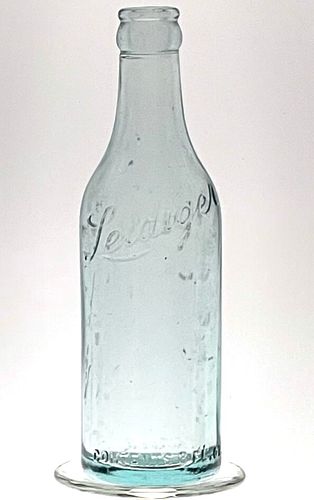 1919 Leidiger Brewery Soda 8oz Embossed Bottle Merrill Wisconsin