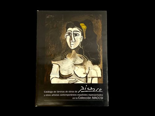 Catalog of Works of Picasso at the MACCSI Caracas Venezuela Numbered 446/500