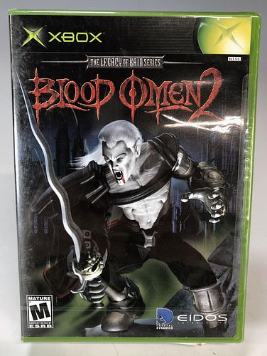 FACTORY SEALED BLOOD OMEN 2 XBOX LEGACY OF KAIN VIDEO GAME