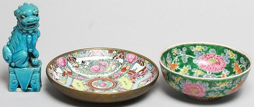 3 Pieces of Chinese Porcelain
