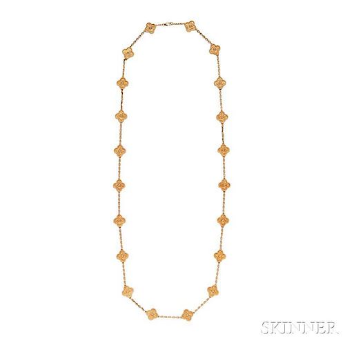 18kt Gold "Vintage Alhambra" Necklace, Van Cleef & Arpels