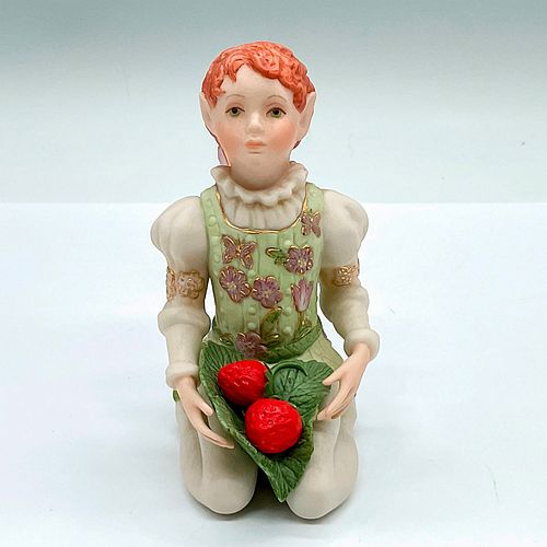 Cybis Porcelain Figurine, Strawberry Boy