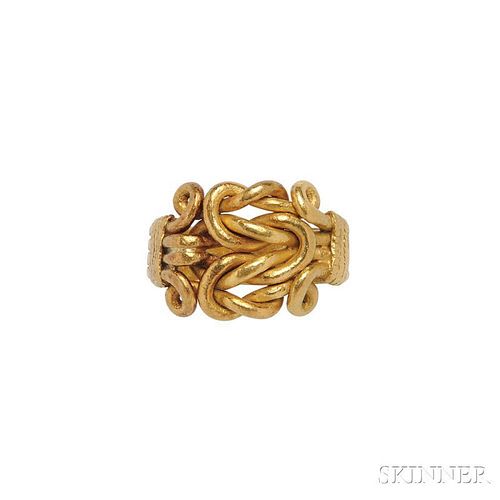 High-karat Gold Pavitram Ring