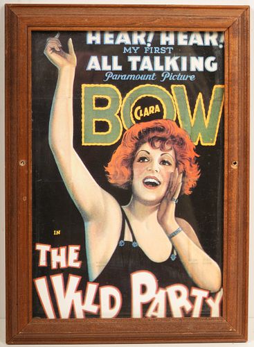Vintage "The Wild Party" Movie Poster